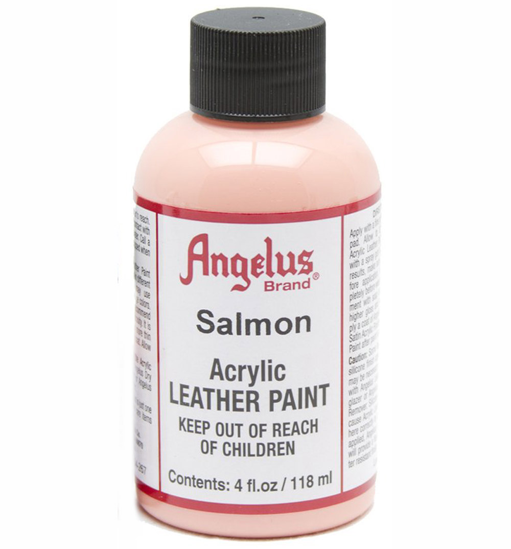 Angelus Leather Paint 4 oz Salmon