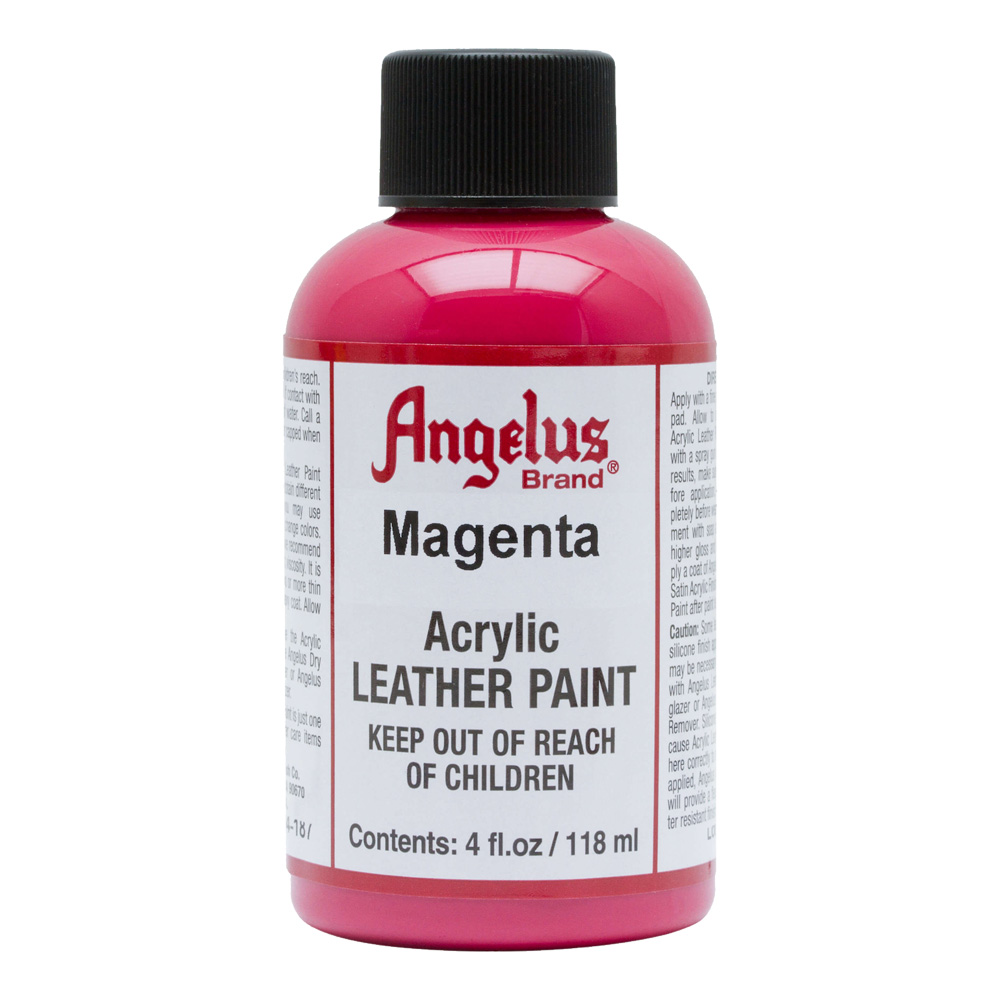 Angelus Leather Paint 4 oz Magenta