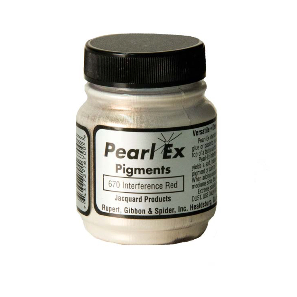 Pearl Ex Pigment .5 oz Interference Red