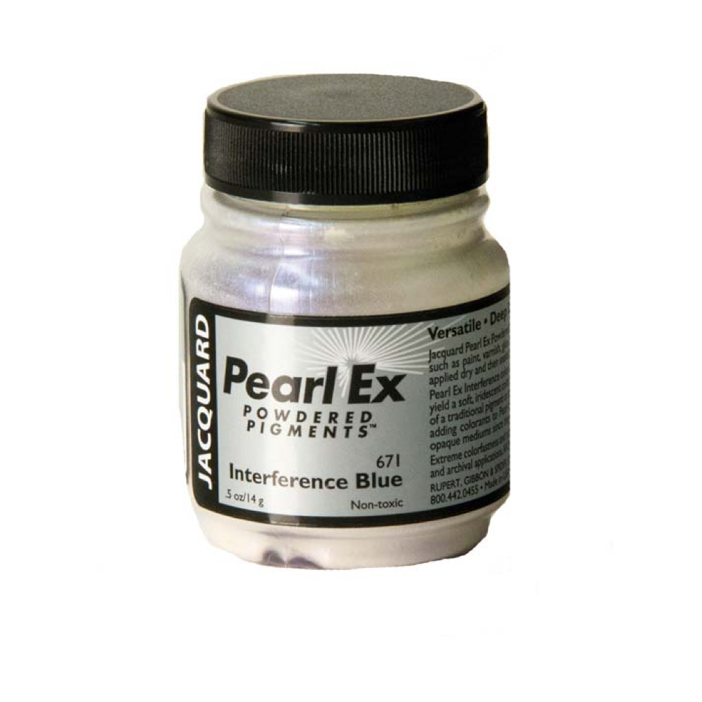 Pearl Ex Pigment .5 oz Interference Blue