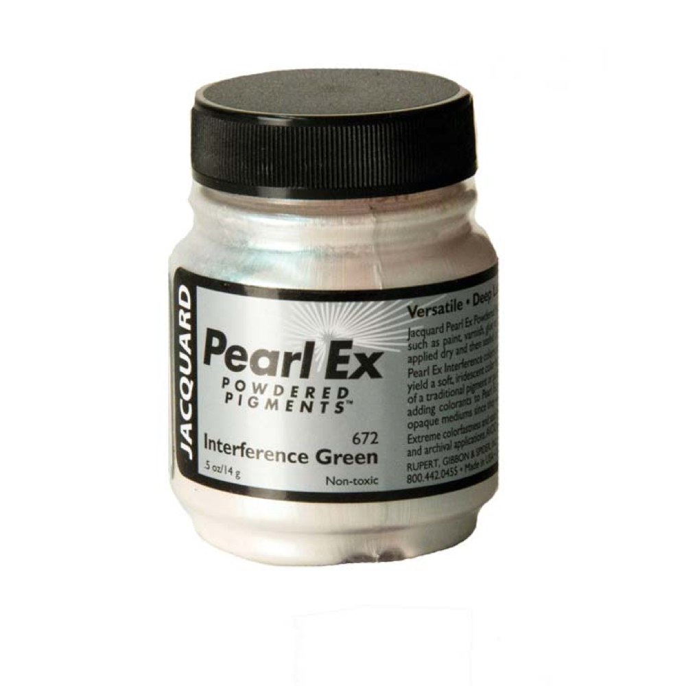 Pearl Ex Pigment .5 oz Interference Green
