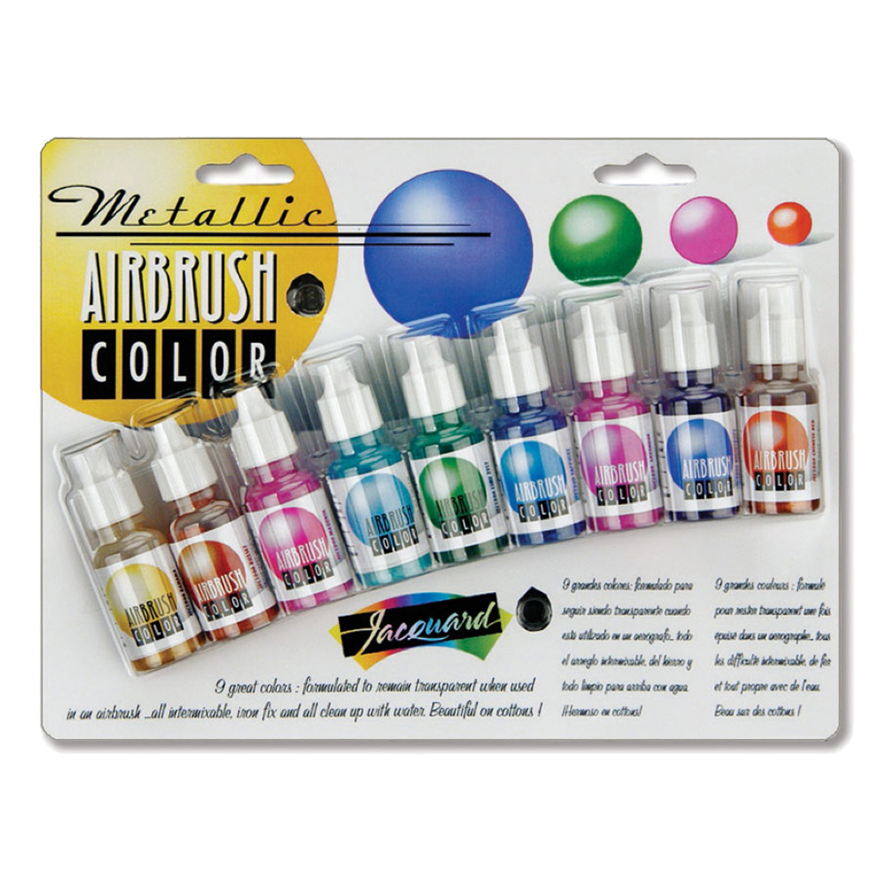 Jacquard Metallic Airbrush Exciter Pack