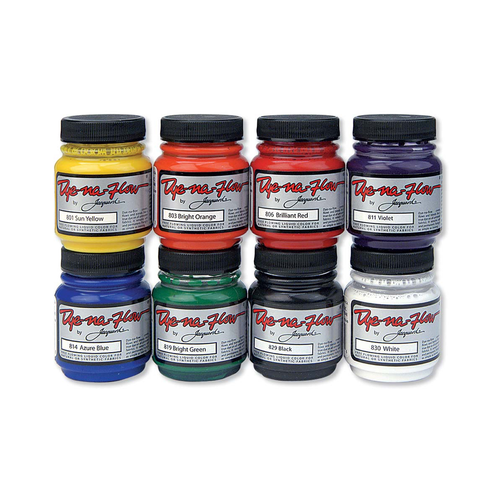 Jacquard Dye-Na-Flow 8 Color Set