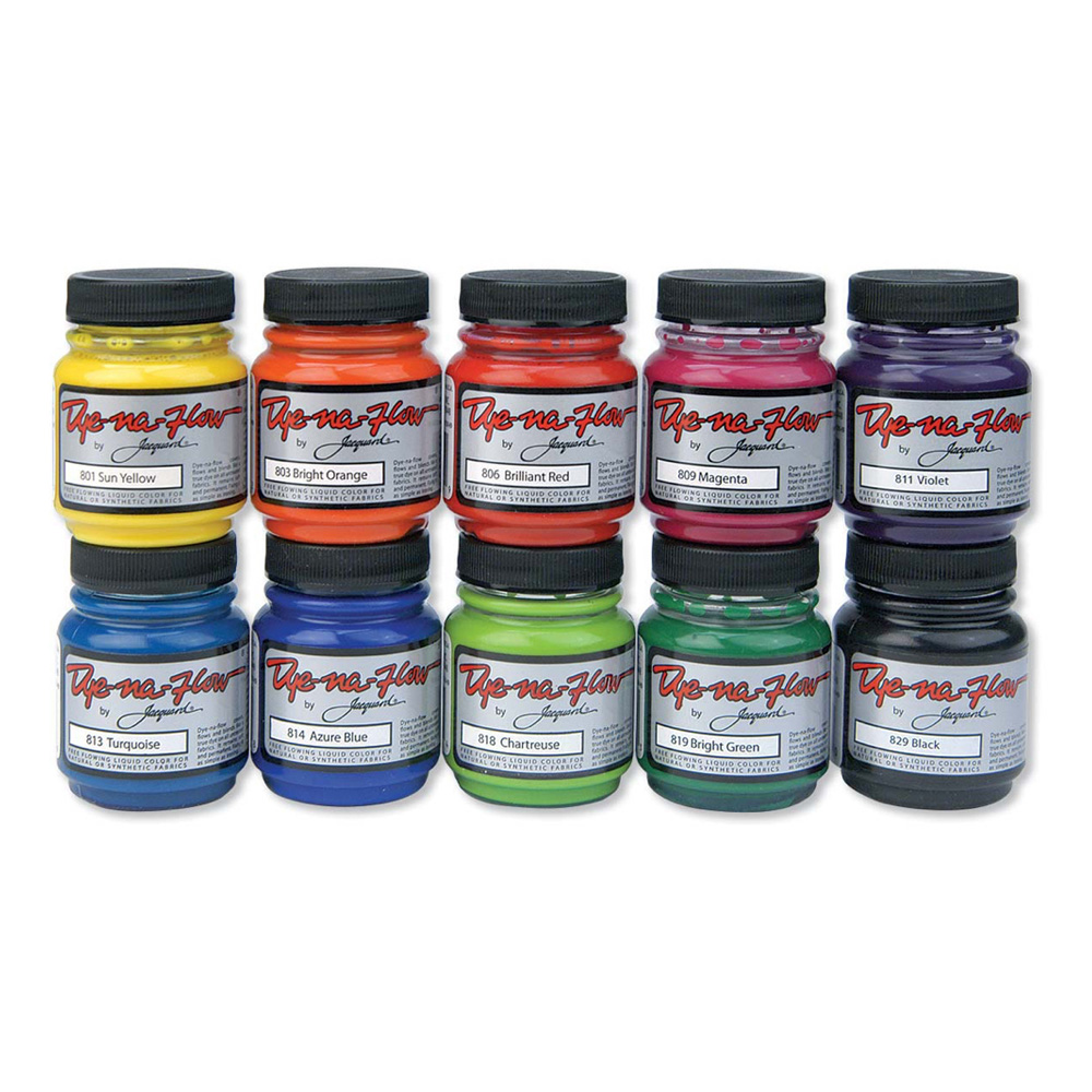 Jacquard Dye-Na-Flow 10 Color Set