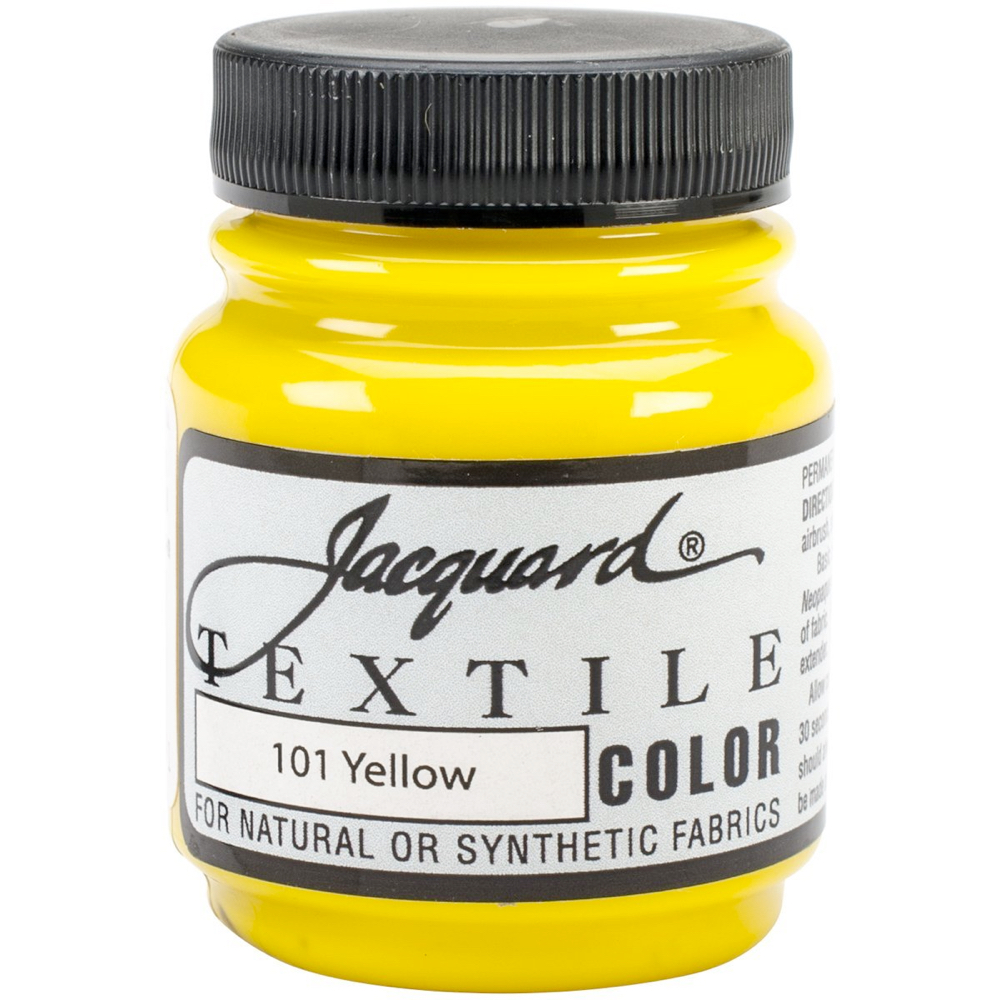 Jacquard Textile Paint 2.25 oz Yellow