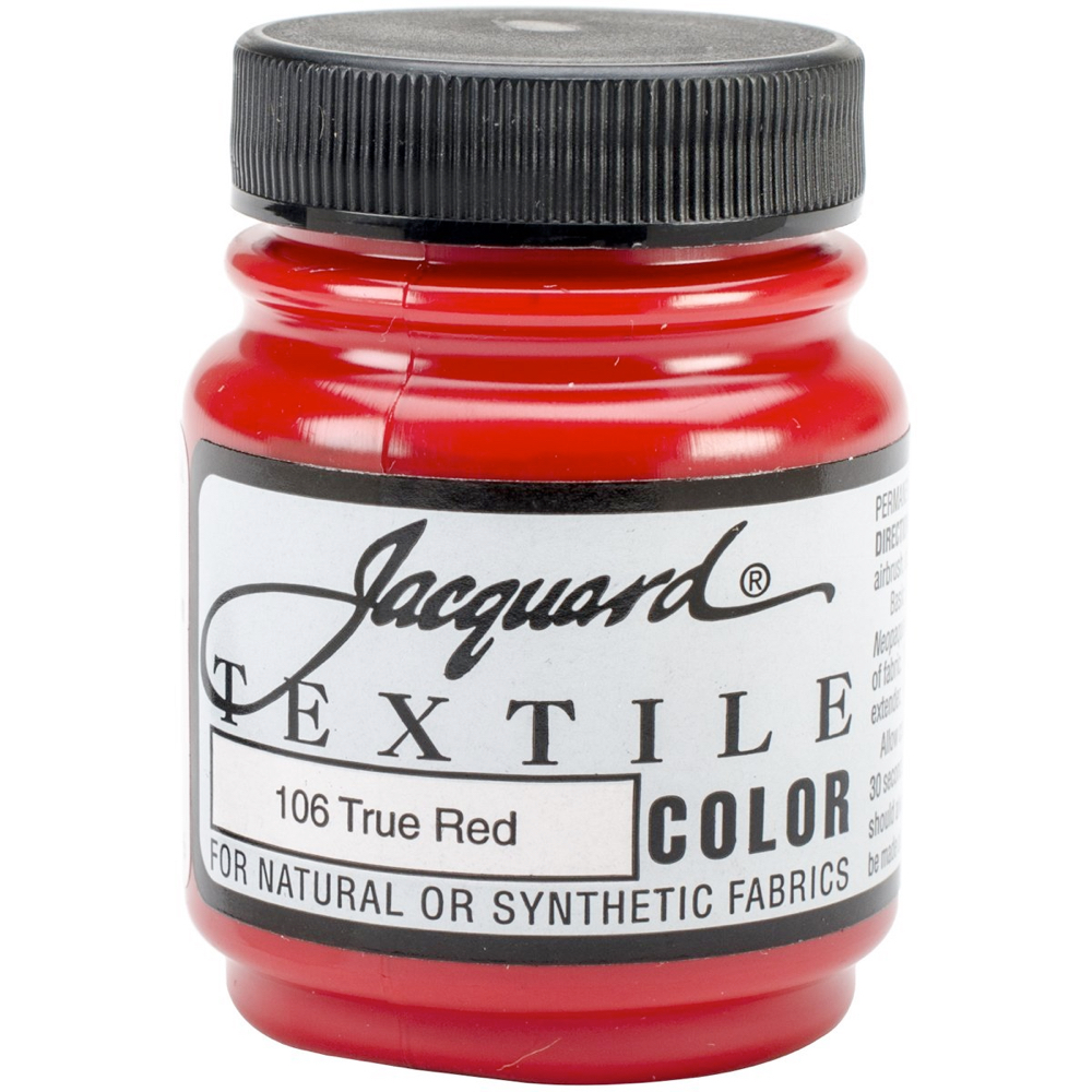 Jacquard Textile Paint 2.25 oz True Red