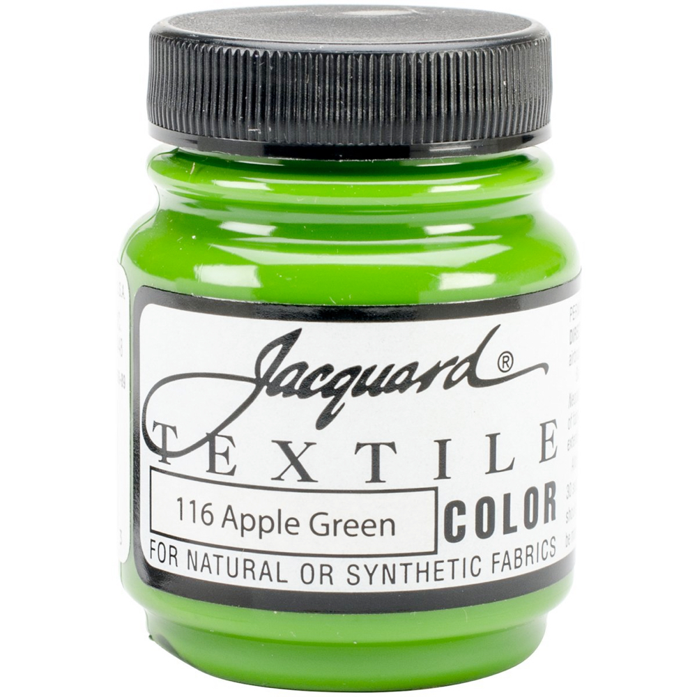 Jacquard Textile Paint 2.25 oz Apple Green