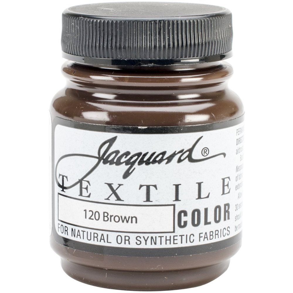 Jacquard Textile Paint 2.25 oz Brown
