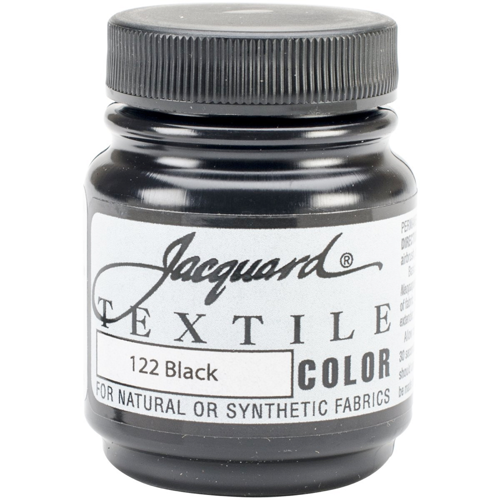 Jacquard Textile Paint 8 oz Black
