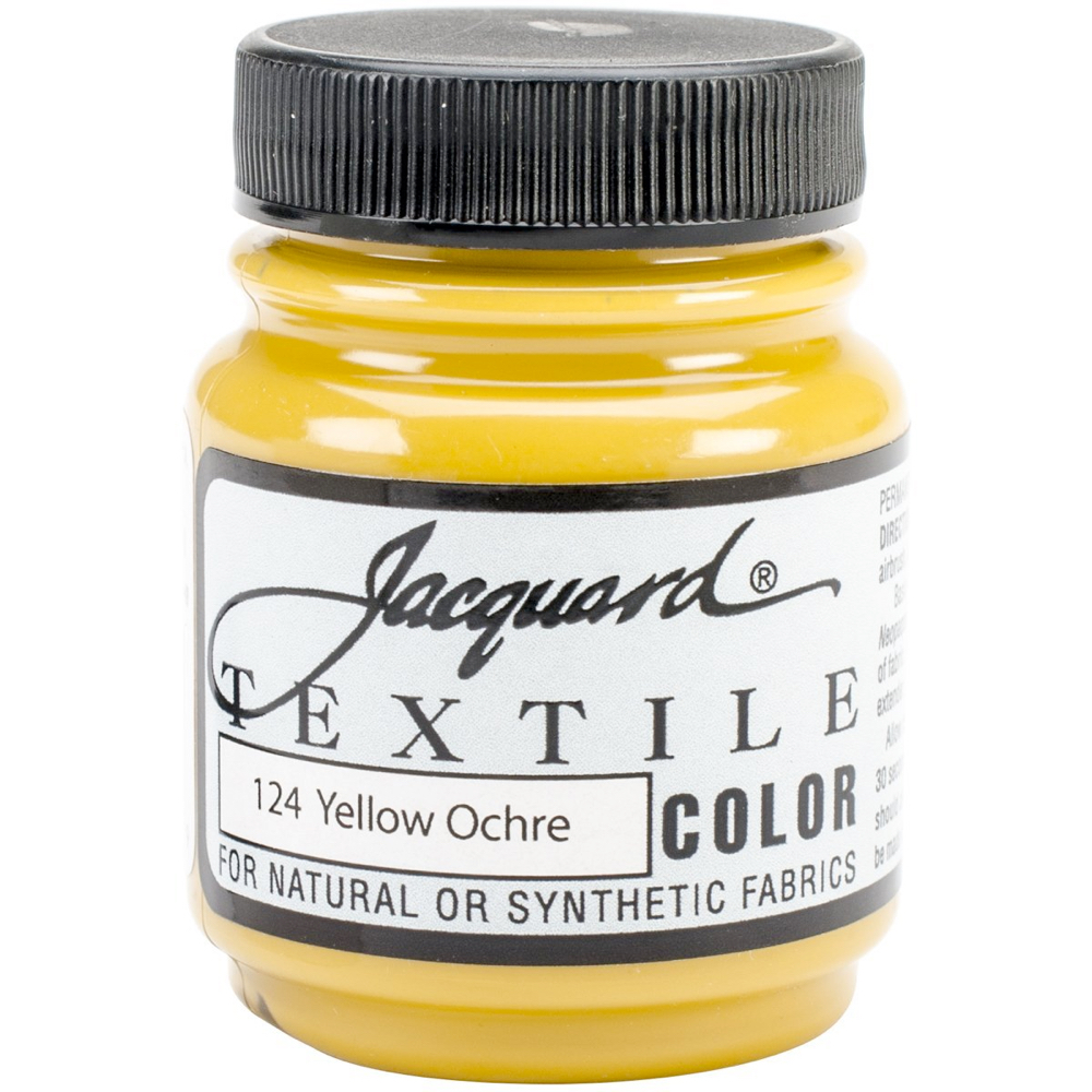 Jacquard Textile Paint 2.25 oz Yellow Ochre