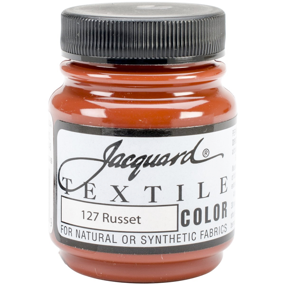 Jacquard Textile Paint 2.25 oz Russet