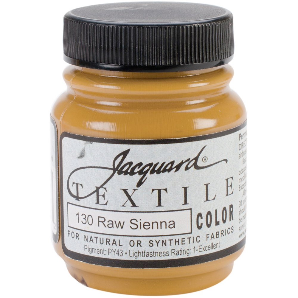 Jacquard Textile Paint 2.25 oz Raw Sienna