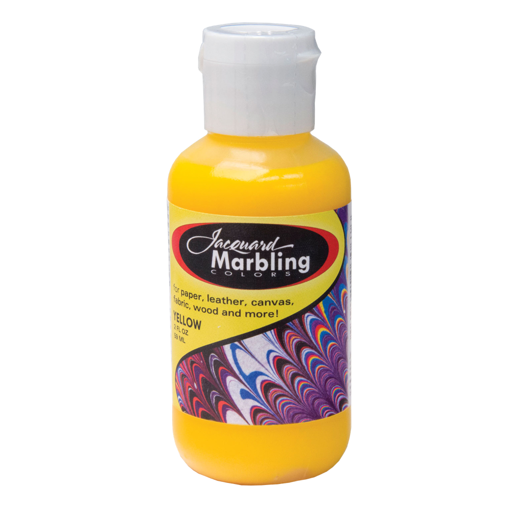 Jaquard Marbling Color Yellow 2 oz