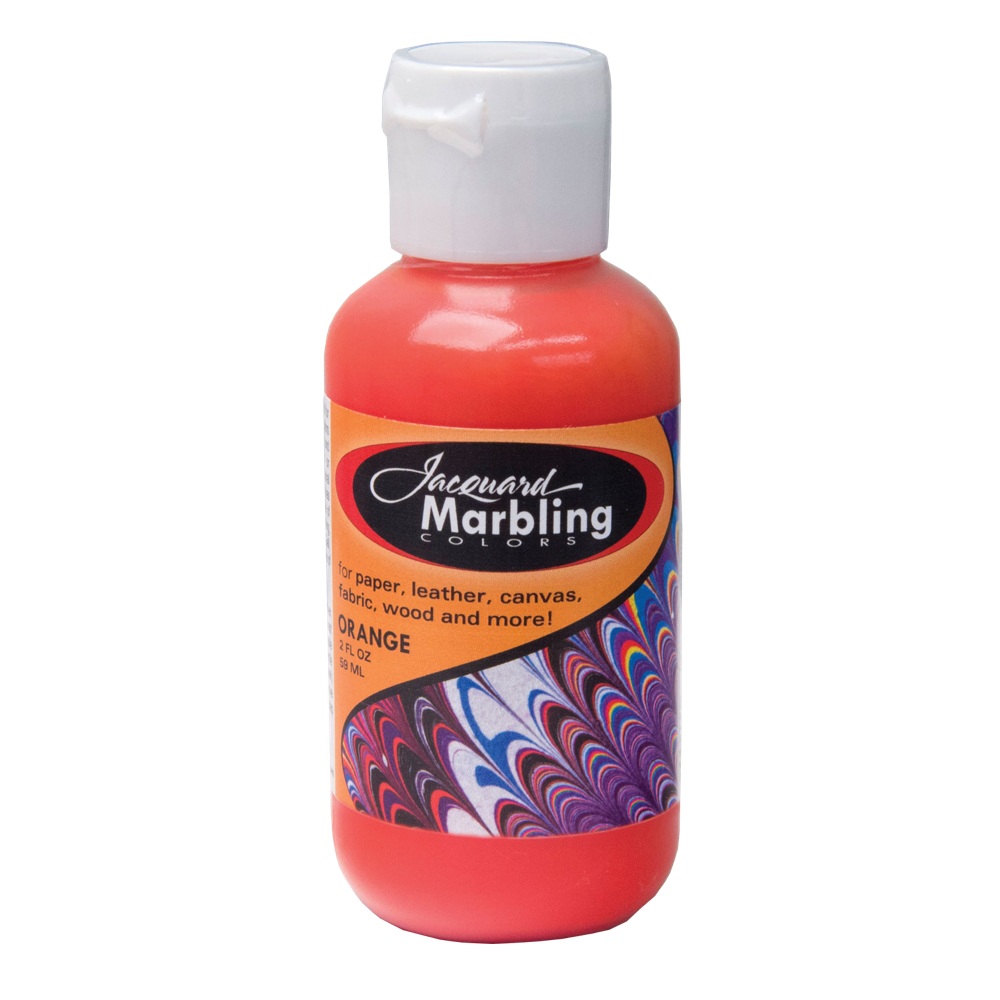 Jaquard Marbling Color Orange 2 oz