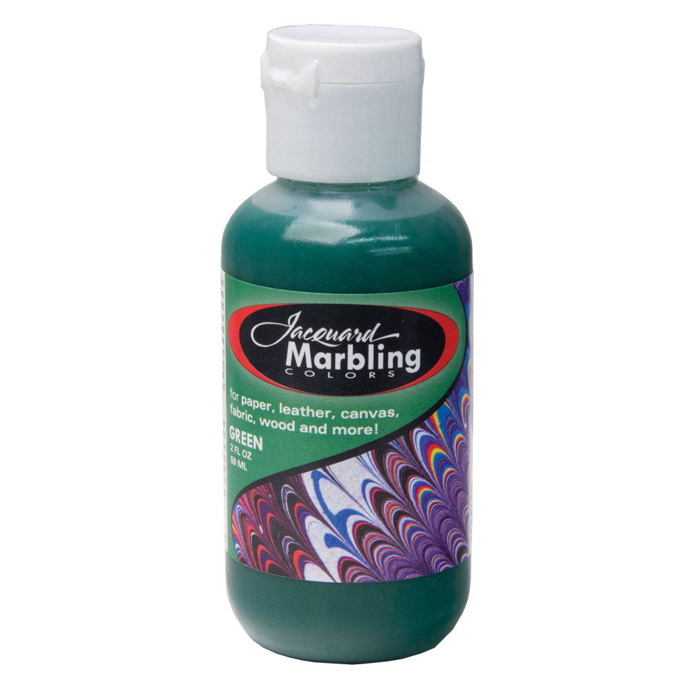 Jaquard Marbling Color Green 2 oz