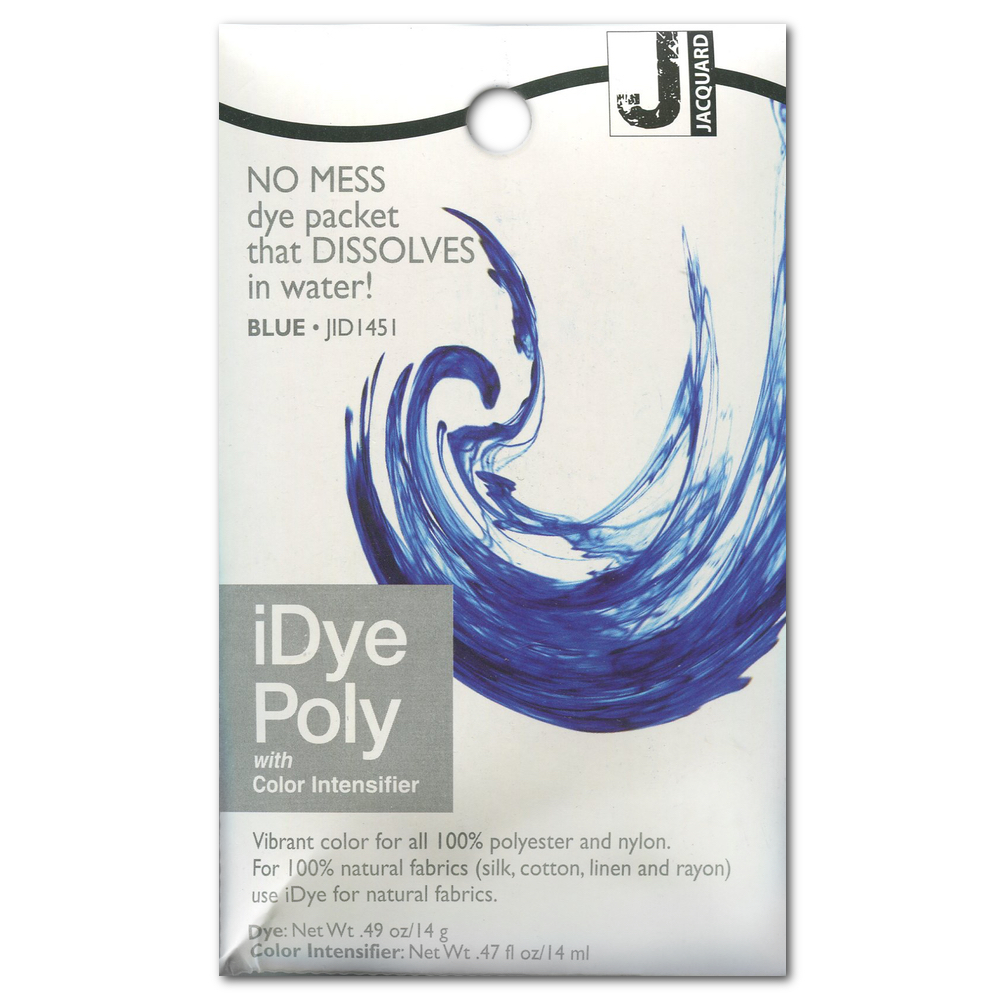 Jacquard Idye Poly: Blue