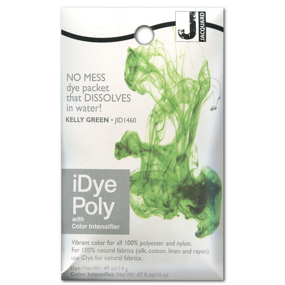 Jacquard Idye Poly: Kelly Green