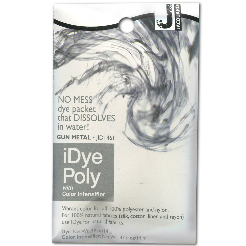 Jacquard Idye Poly: Gun Metal