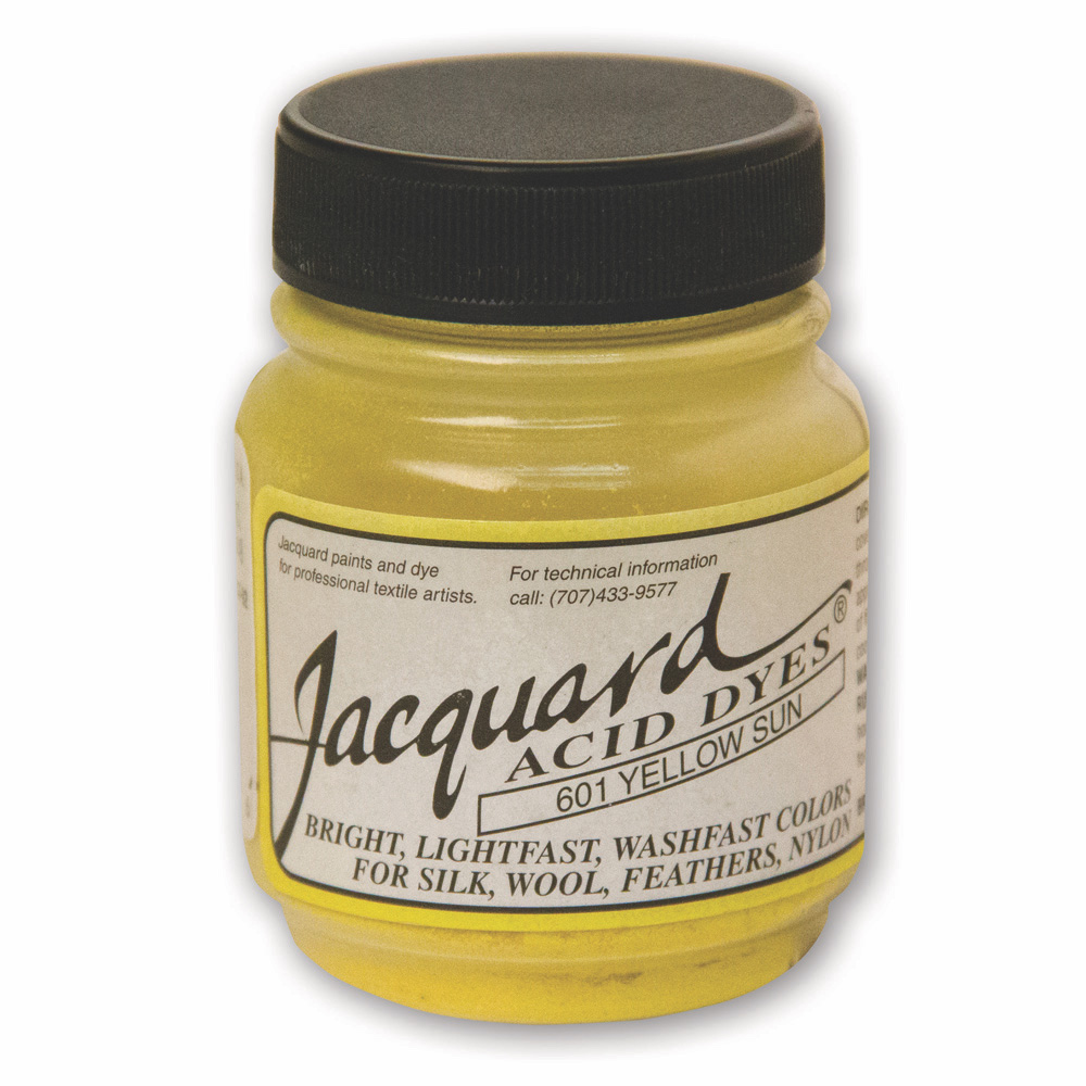 Jacquard Acid Dye 1/2 oz #601 Yellow Sun