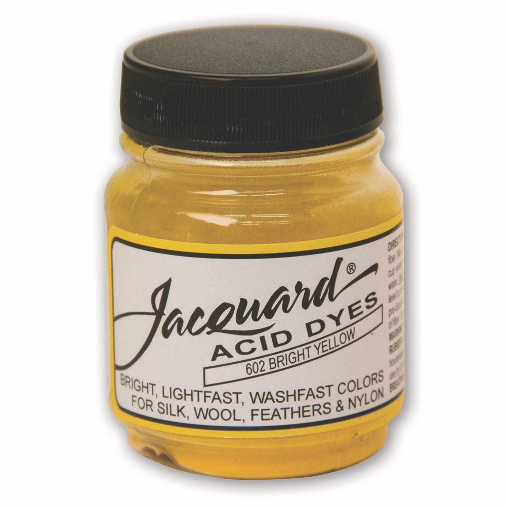 Jacquard Acid Dye 1/2 oz #602 Bright Yellow