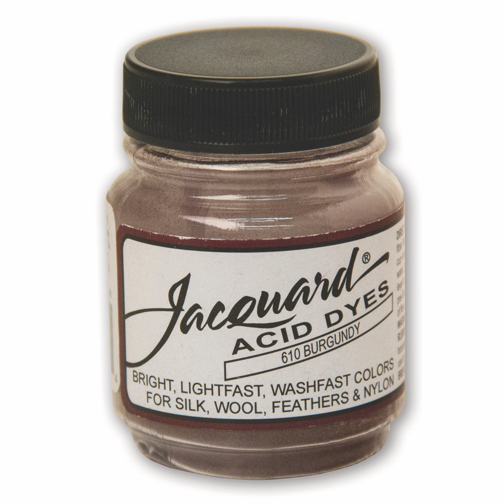 Jacquard Acid Dye 1/2 oz #610 Burgundy