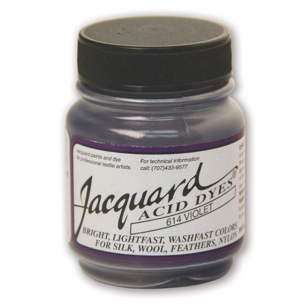 Jacquard Acid Dye 1/2 oz #614 Violet