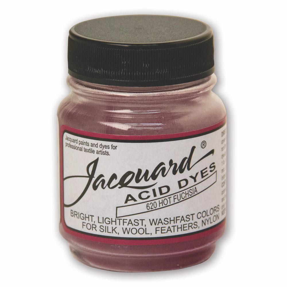 Jacquard Acid Dye 1/2 oz #620 Hot Fuchsia