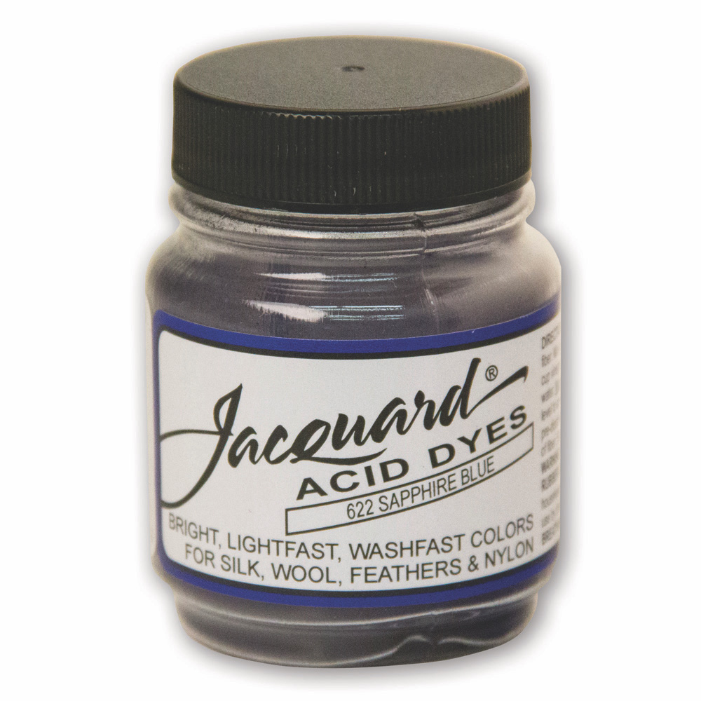Jacquard Acid Dye 1/2 oz #622 Sapphire Blue