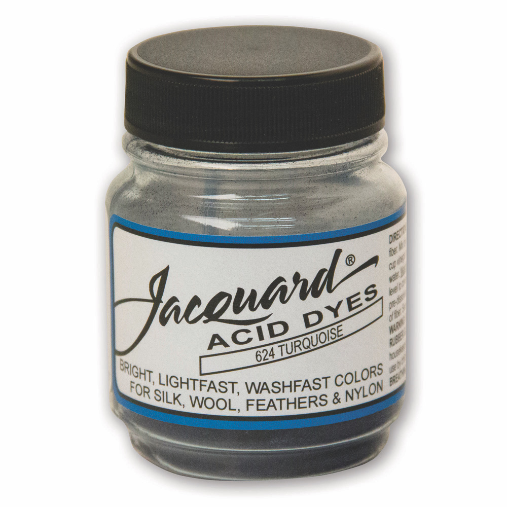 Jacquard Acid Dye 1/2 oz #624 Turquoise