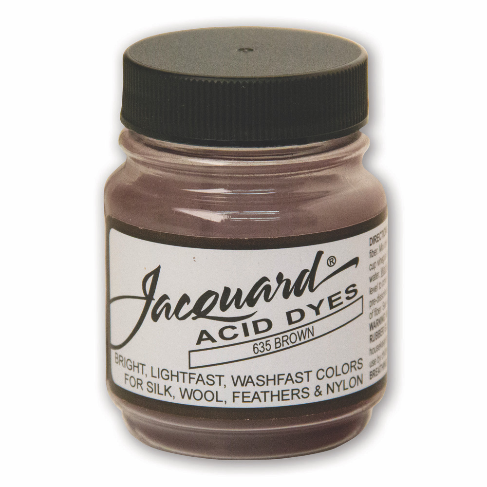 Jacquard Acid Dye 1/2 oz #635 Brown