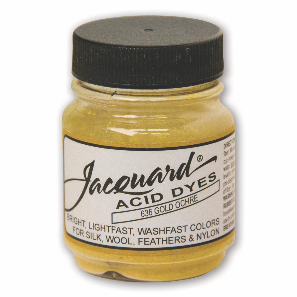 Jacquard Acid Dye 1/2 oz #636 Gold Ochre