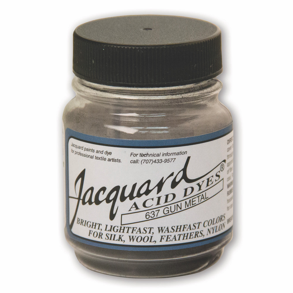 Jacquard Acid Dye 1/2 oz #637 Gun Metal