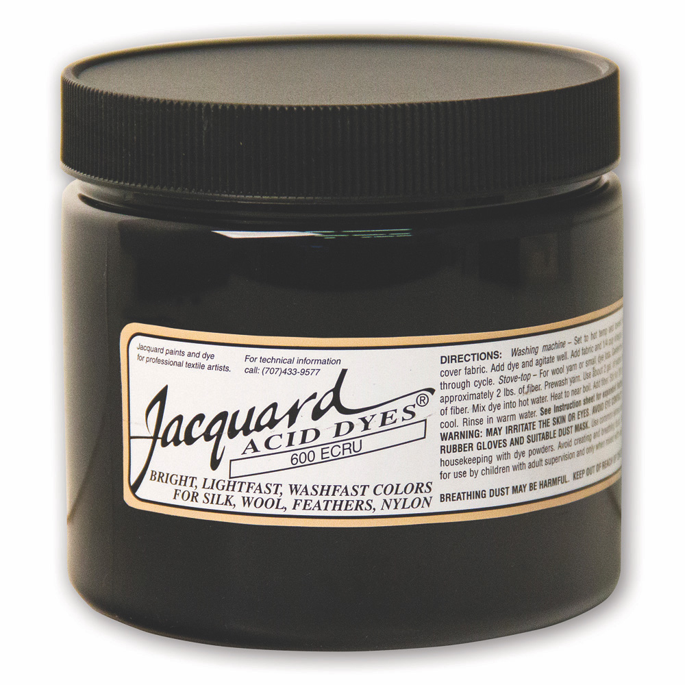 Jacquard Acid Dye 8 oz #600 Ecru