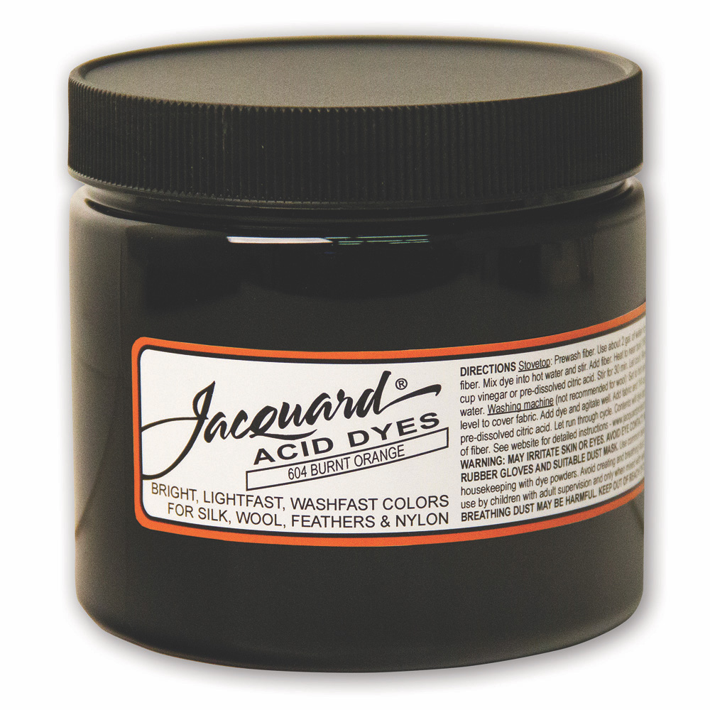 Jacquard Acid Dye 8 oz #604 Burnt Orange