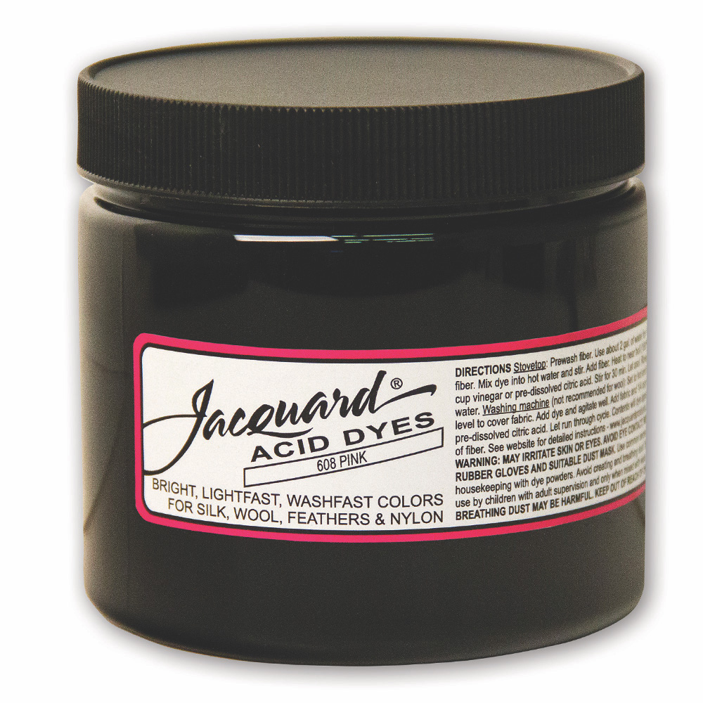 Jacquard Acid Dye 8 oz #608 Pink