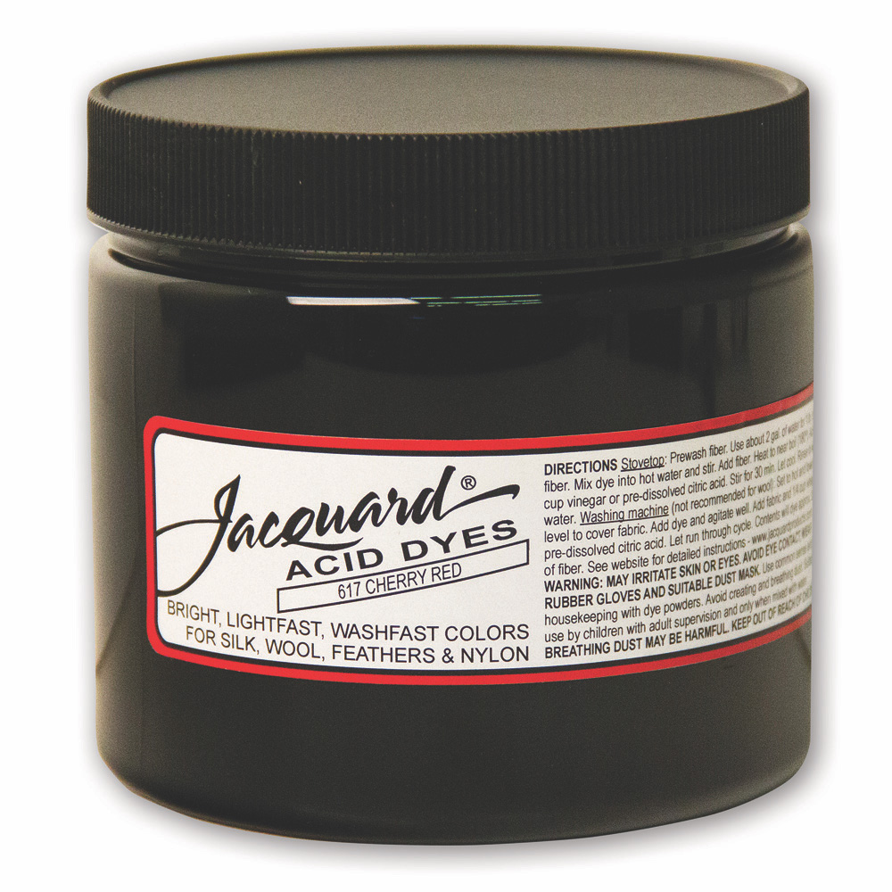 Jacquard Acid Dye 8 oz #617 Cherry Red