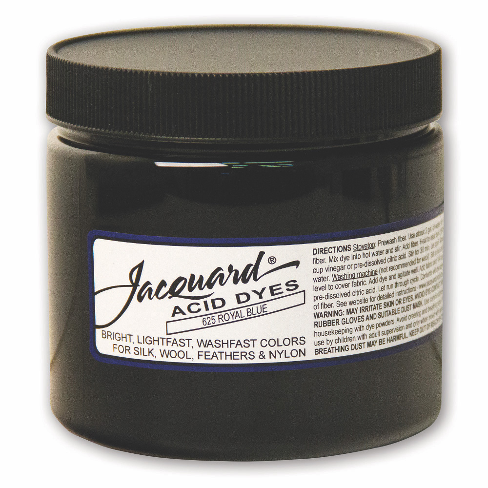 Jacquard Acid Dye 8 oz #625 Royal Blue