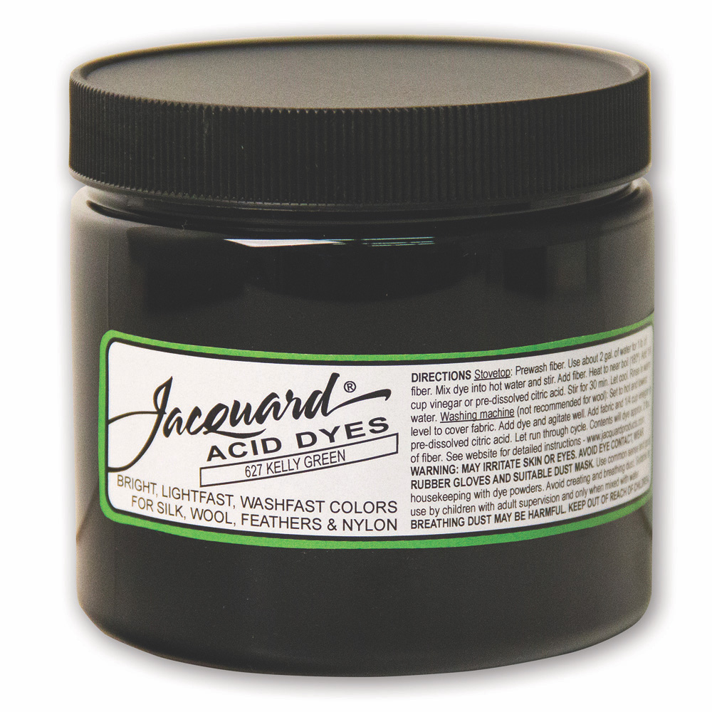 Jacquard Acid Dye 8 oz #627 Kelly Green