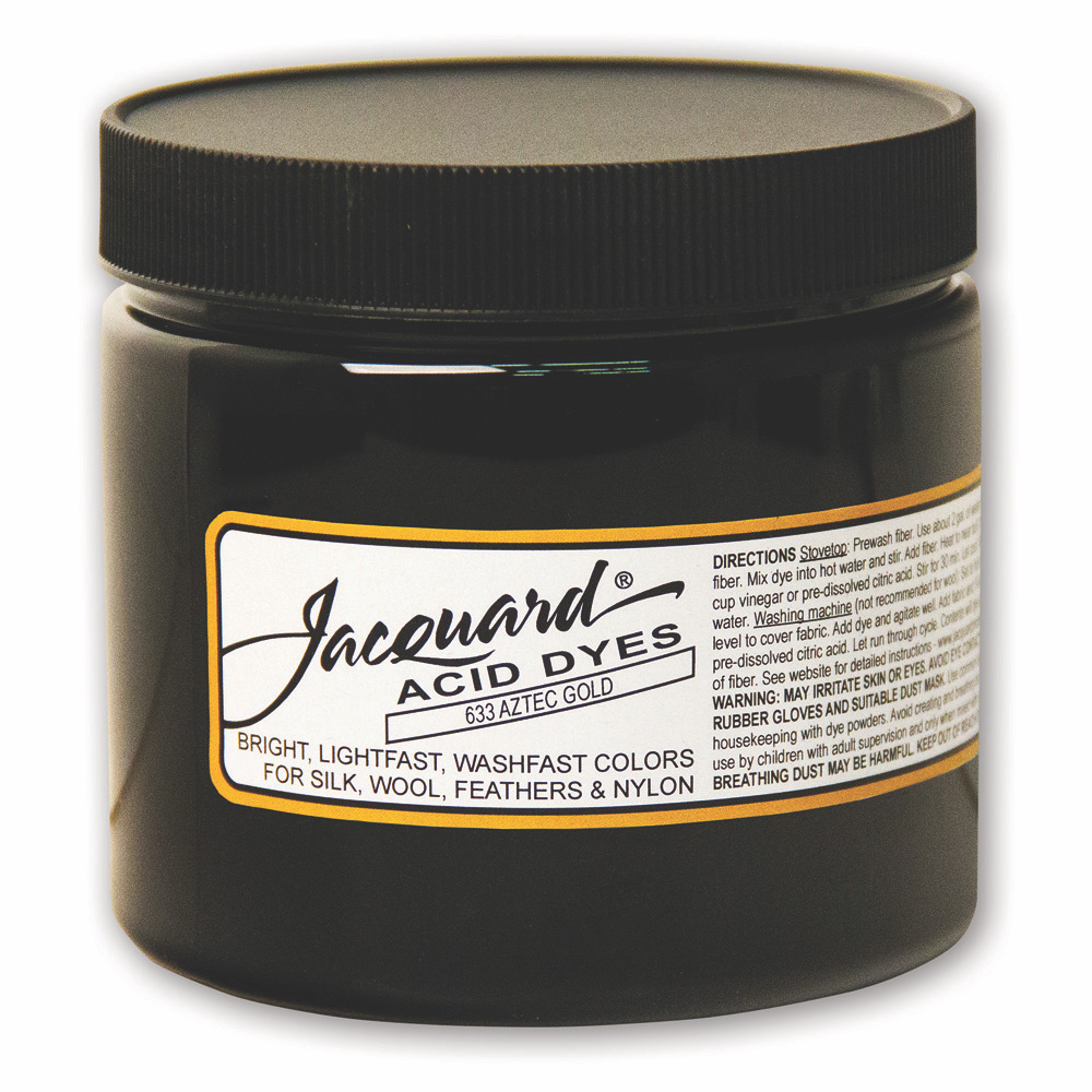 Jacquard Acid Dye 8 oz #633 Aztec Gold