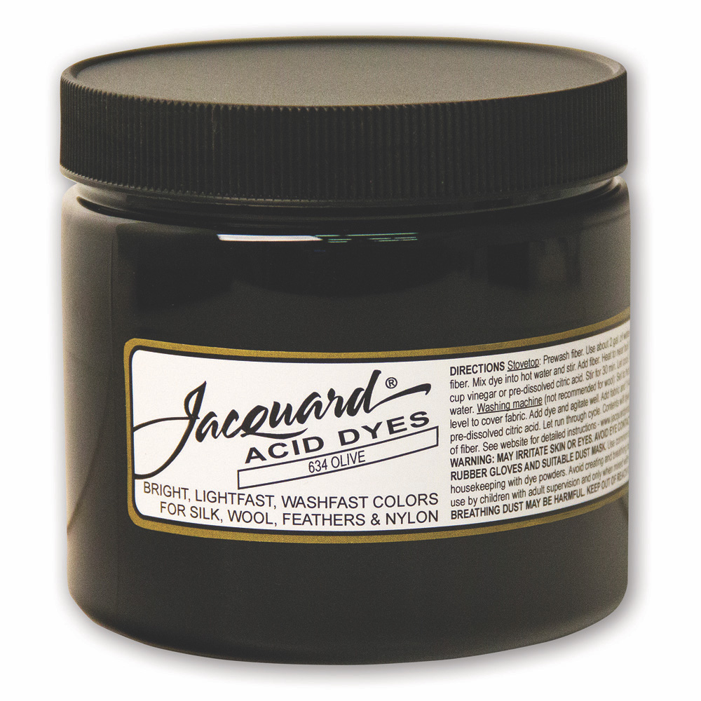 Jacquard Acid Dye 8 oz #634 Olive