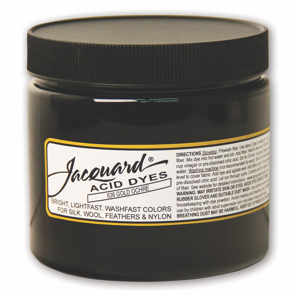 Jacquard Acid Dye 8 oz #636 Gold Ochre