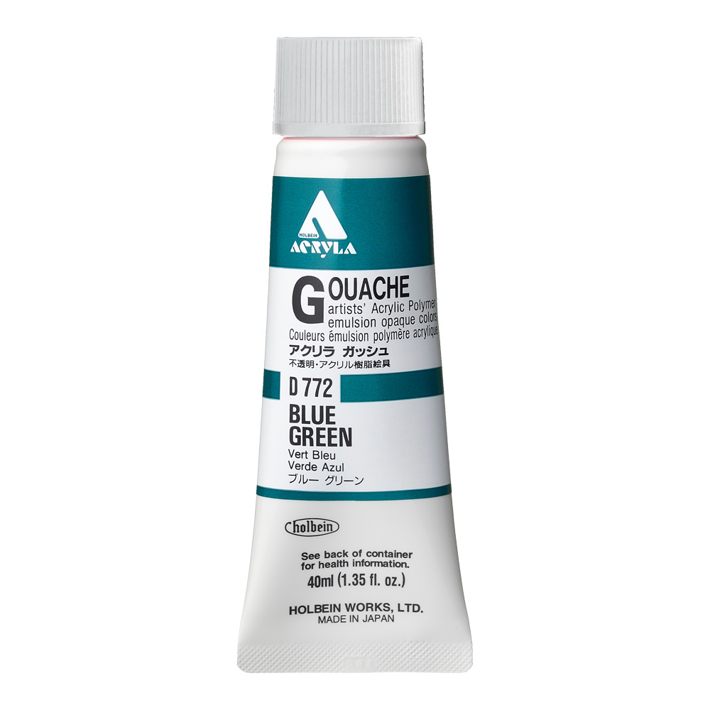 Holbein Acrylic Gouache 40 ml Blue Green