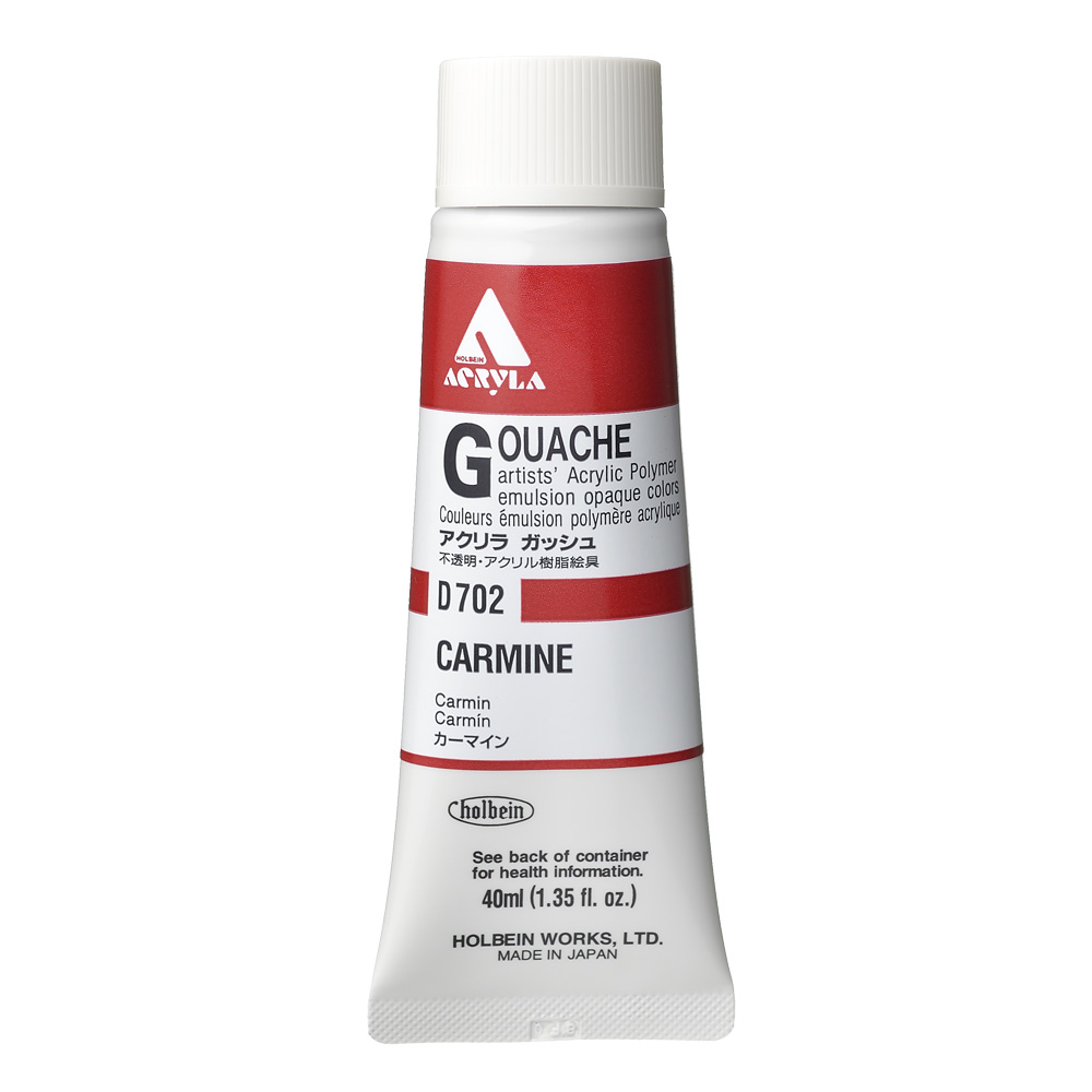 Holbein Acrylic Gouache 40 ml Carmine