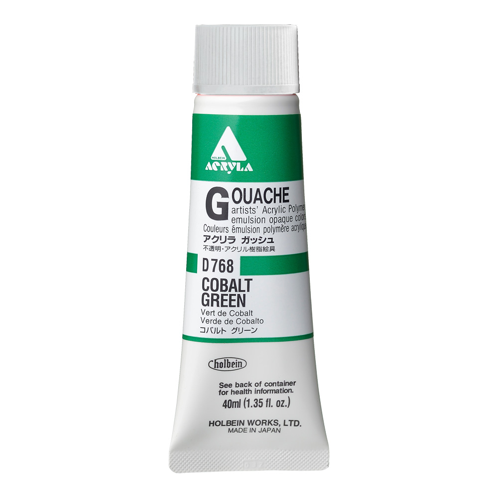 Holbein Acrylic Gouache 40 ml Cobalt Green