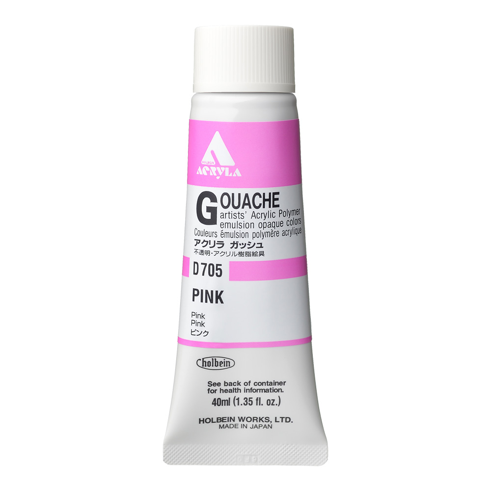 Holbein Acrylic Gouache 40 ml Pink