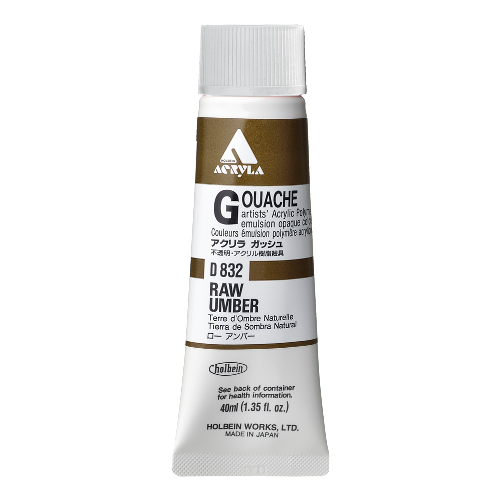 Holbein Acrylic Gouache 40 ml Raw Umber