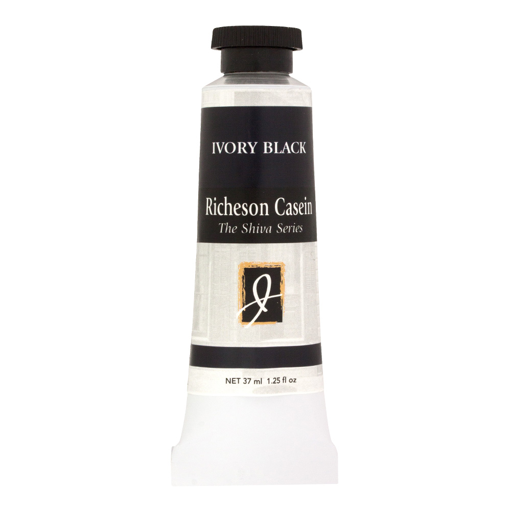 Richeson Artist Casein Ivory Black 37ml