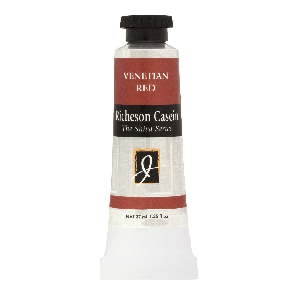 Richeson Artist Casein Venetian Red 37ml