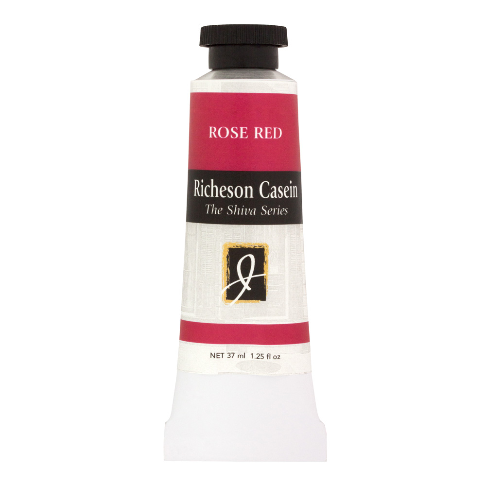 Richeson Artist Casein Rose Red 37ml