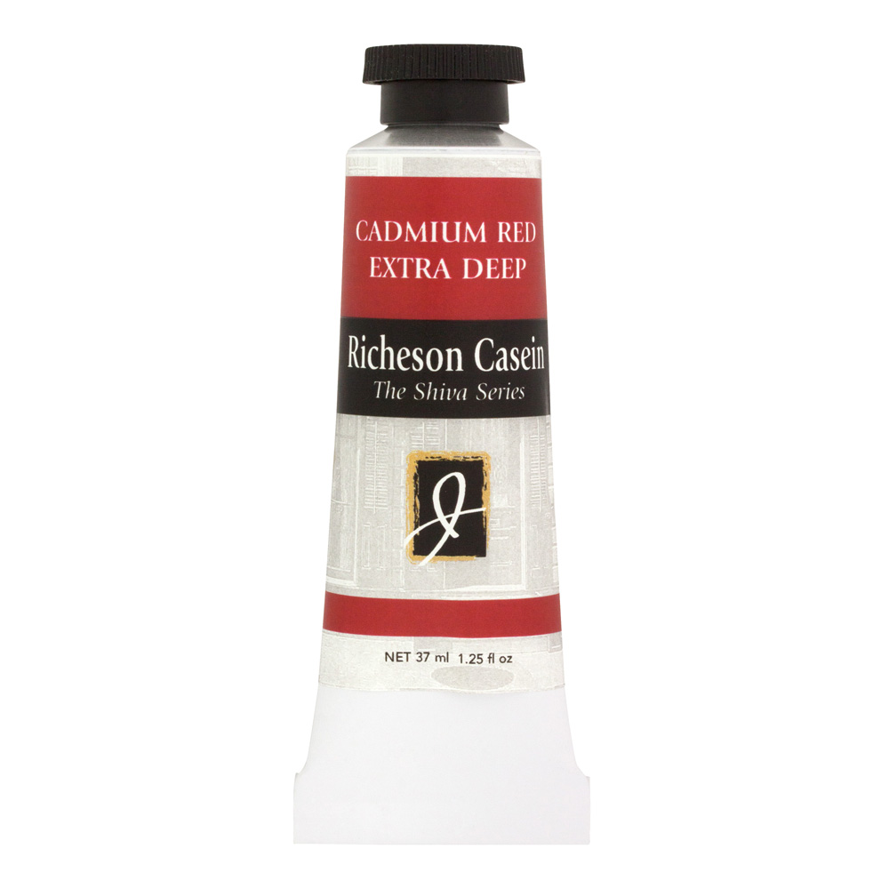 Richeson Artist Casein Cadmium Red Deep 37ml